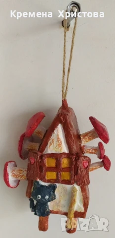 Къщичката на Баба Яга., снимка 2 - Декорация за дома - 51272059