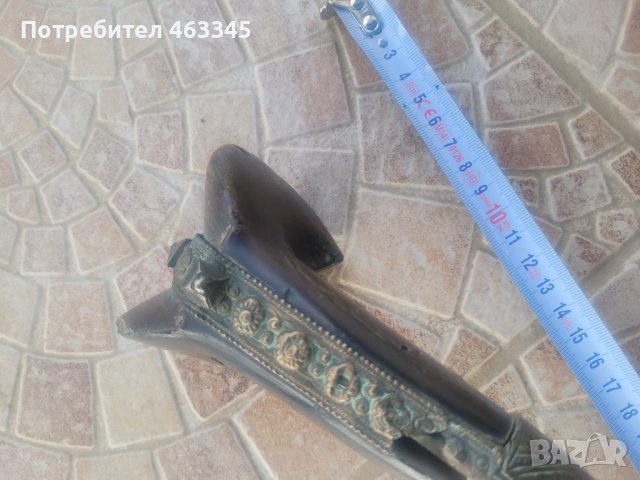 Ятаган, нож,, кама, кинжал, нож, каракулак, снимка 10 - Антикварни и старинни предмети - 44238973