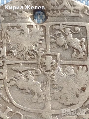 Сребърна монета Орт 1621г. Сигизмунд трети Полша 13620, снимка 10 - Нумизматика и бонистика - 42890626