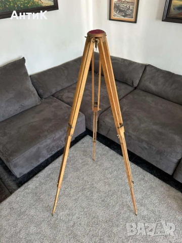 Винтидж Дървена Тринога Статив, снимка 9 - Антикварни и старинни предмети - 54326913