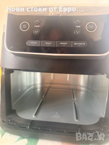 Нов с транспортен дефект-драскотина!  ФРИТЮРНИК С ГОРЕЩ ВЪЗДУХ NINJA AF140EU 1750W. ПРИГОТВЯ ВСИЧКИ , снимка 3 - Фритюрници - 53005920
