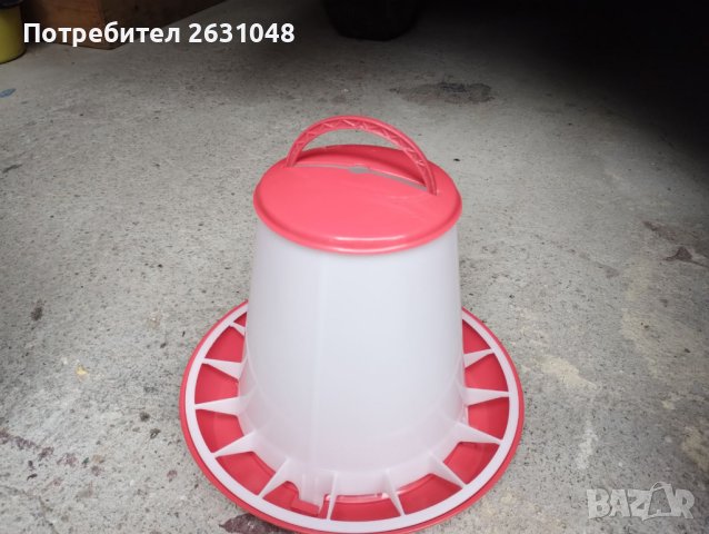 Хранилка за птици стояща или висяща обем 3 кг, снимка 8 - За птици - 40496696