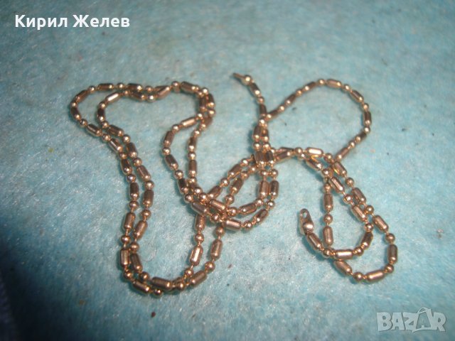 ФИНО и КРАСИВО НЕЖНО КОЛИЕ АРТ ВЕРИЖКА ЛАНЧЕ 7001, снимка 5 - Колиета, медальони, синджири - 35240714