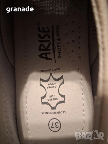 Български дамски обувки ест. кожа 38, снимка 5 - Дамски ежедневни обувки - 52018544