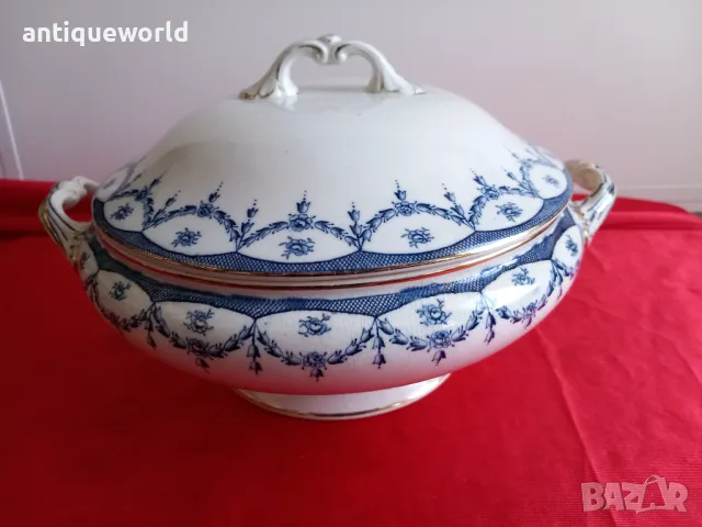 1900г. Стар Ангийски Порцеланов Терин, Супник Wedgwood