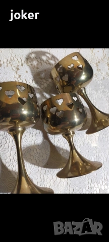 метални свещници , снимка 3 - Други ценни предмети - 54083653