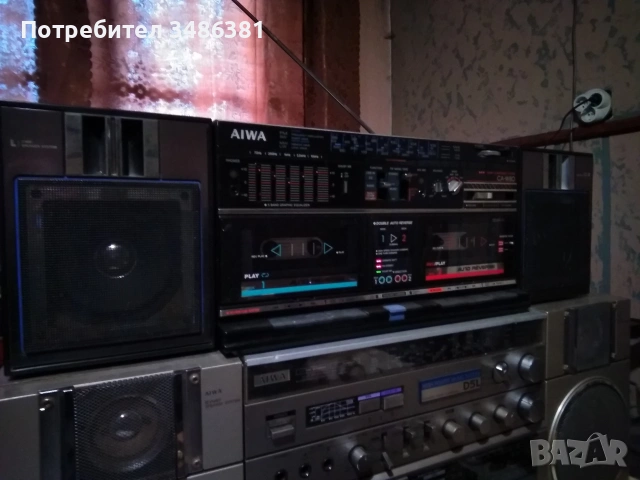 AIWA CA W 80 E, снимка 2 - Радиокасетофони, транзистори - 54166062