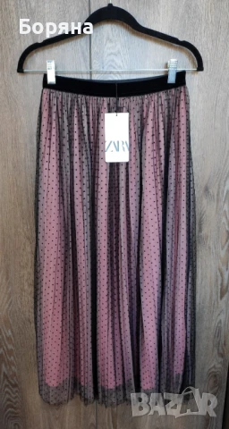 ZARA нова с етикет тюлена пола