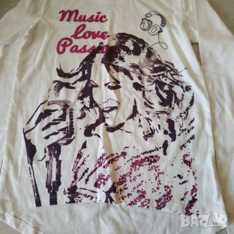 Нова английска памучна блуза DISNEY за 10 г., снимка 3 - Детски Блузи и туники - 50263285