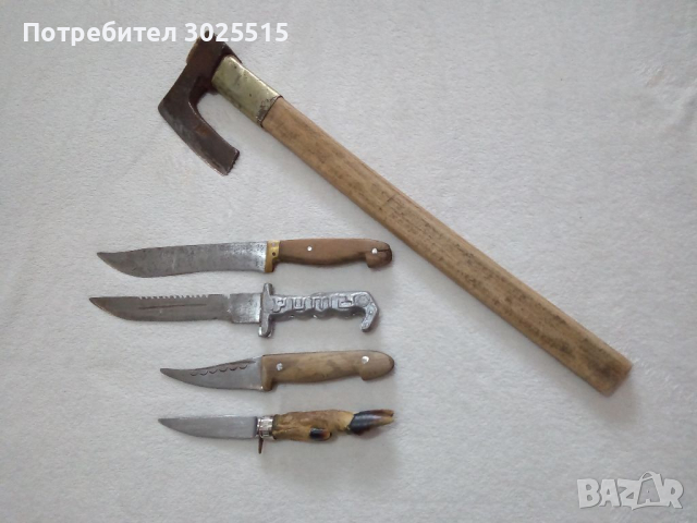 Малка брадва и ножове , снимка 2 - Ножове - 36484282