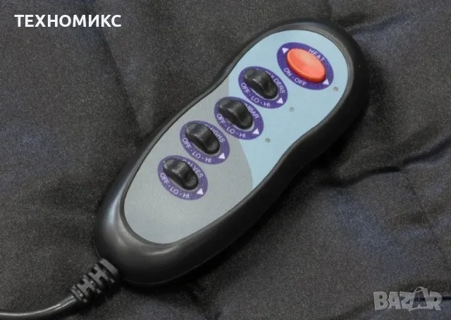 Матрак с масаж и инфрачервено отопление 4 зони 9 масажни точки, снимка 10 - Масажори - 48411564