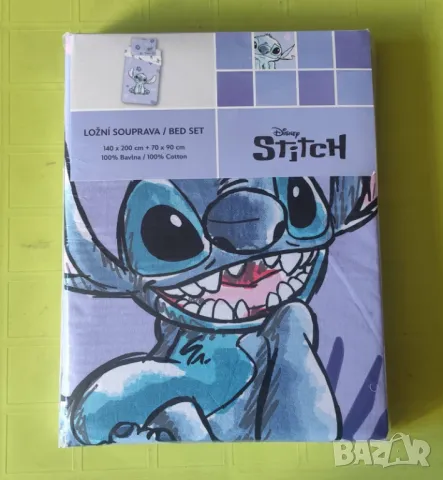 Двулицев спален комплект Русалката Ариел, Лило и Стич, Дисни герои, снимка 7 - Спално бельо - 48846881