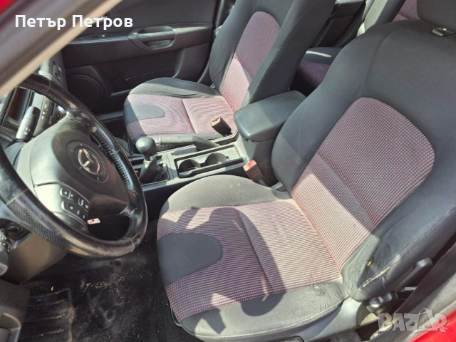 Mazda 3 1.6i 105hp Clima-TOP!, снимка 11 - Автомобили и джипове - 54183594