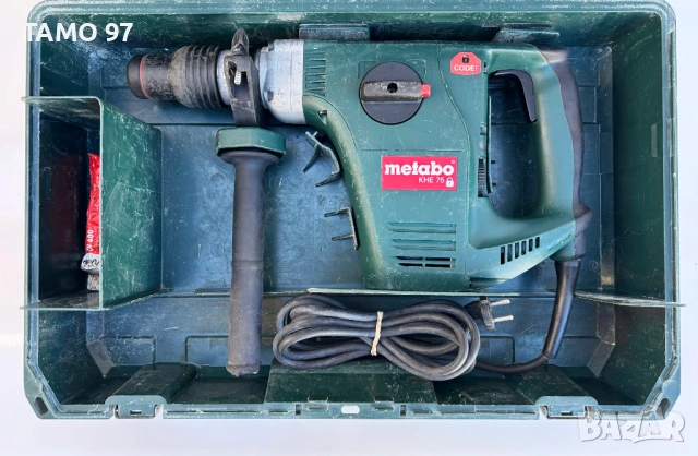 METABO KHE 75 - Мощен комбиниран перфоратор 1150W 10J, снимка 2 - Перфоратори - 53144642