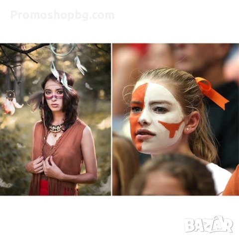 Пастели за рисуване върху лице MAALEO - 12 цвята, снимка 5 - Други - 42169413