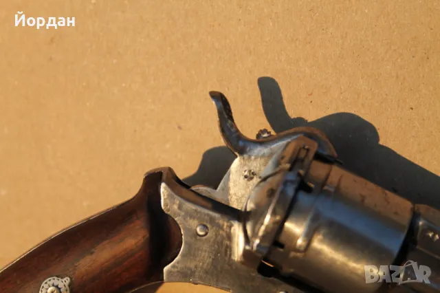 Белгийски револвер  ''Лефоше'' , снимка 4 - Други ценни предмети - 48720329