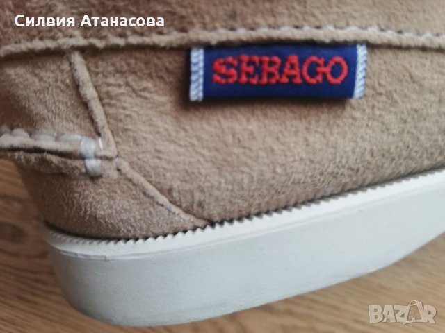 Мокасини Sebago естествен велур, снимка 15 - Дамски ежедневни обувки - 33956095