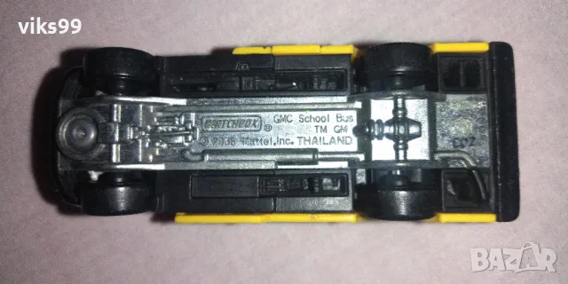 Matchbox Gmc School Bus - Made in Thailand, снимка 8 - Колекции - 48354648