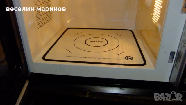Продавам микровълнова печка SHARP, снимка 3 - Микровълнови - 53877251