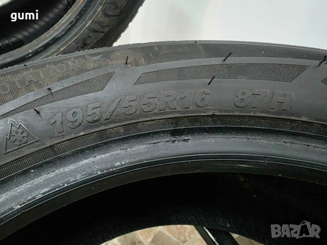 2бр зимни гуми 195/55/16 SAILUN L04770 , снимка 4 - Гуми и джанти - 53229812