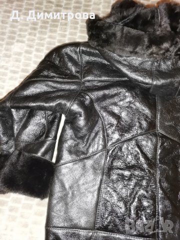 Детско кожено яке / кожух от естествена кожа за момче , снимка 4 - Детски якета и елеци - 30718630