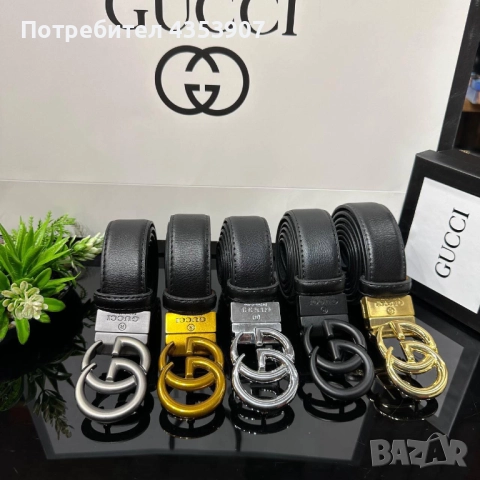  Gucci колан естествена кожа, снимка 5 - Колани - 51496094
