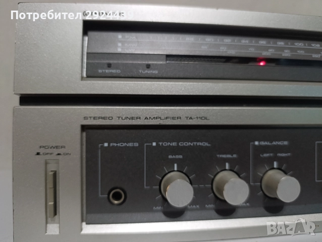 PIONEER X 1000 model ta 110 l, снимка 4 - Ресийвъри, усилватели, смесителни пултове - 52643197