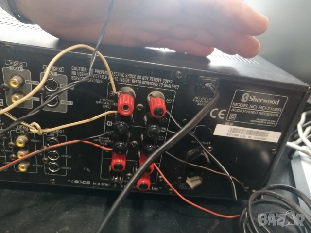 Sherwood RD-7106R AV рисивър, снимка 8 - Ресийвъри, усилватели, смесителни пултове - 51662083