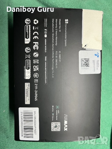 Asmax S1 Мотоциклет Bluetooth интерком с 3 режима на интерком, Mesh комуникация за 8, снимка 9 - Bluetooth слушалки - 52465468