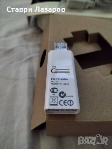 Безжична мрежова карта EDIMAX EW-7711UMN wireless N lite USB, снимка 7 - Мрежови адаптери - 37091450