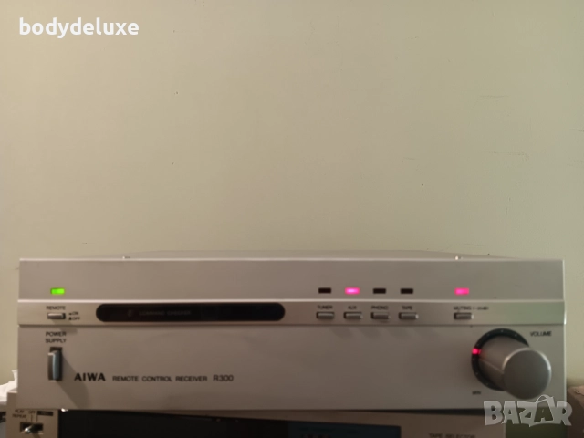 AIWA R300 ресийвър, снимка 3 - Ресийвъри, усилватели, смесителни пултове - 51576370