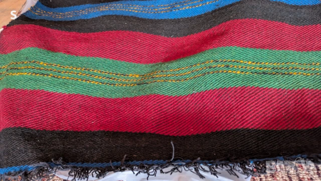 Черга вълнена ръчно тъкана, снимка 4 - Пътеки - 53948970