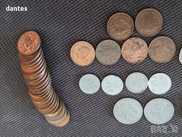 Монети от цял свят 185 бр. Кариби, Бахами, Арабски, Гибралтар, Великобритания, Канада, Мексико и др., снимка 14 - Нумизматика и бонистика - 54188317