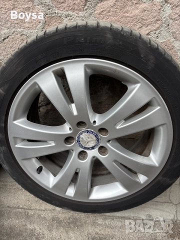 Джанти с гуми за Mercedes 17 цола, снимка 2 - Гуми и джанти - 55876202