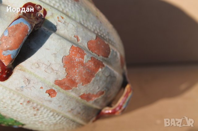 Троянска керамична бъклица, снимка 7 - Антикварни и старинни предмети - 42539538