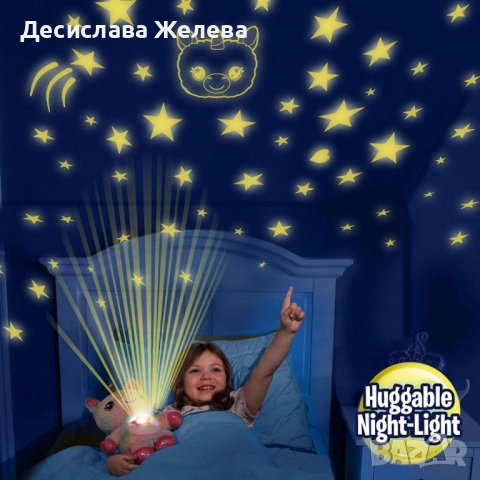 Плюшена играчка проектор на  звездно небе ПРОМО, снимка 3 - Детски нощни лампи - 52743300