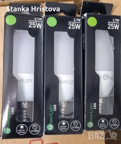 Led крушки Green Light 3,7w/25w.