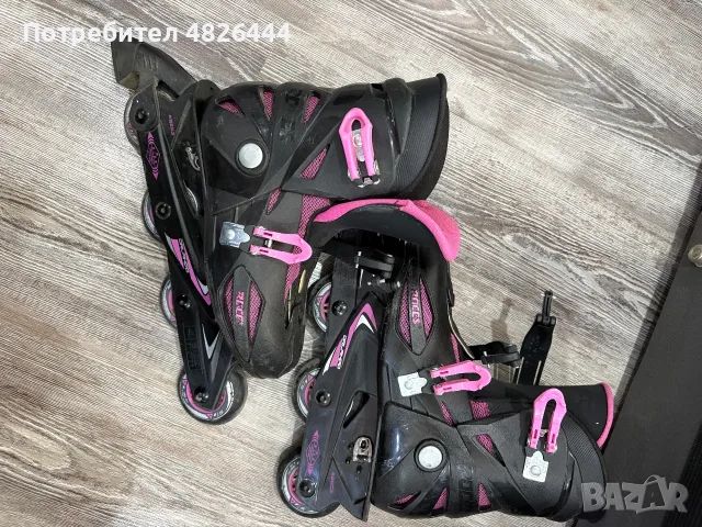 Ролери Roces Orlando Black Pink 36-40, снимка 2 - Ролери, кънки - 56208803