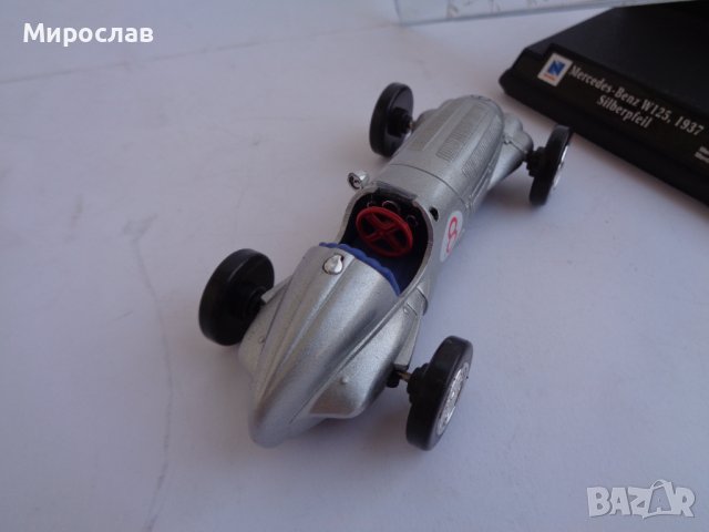 1:43 NEW RAY MERCEDES BENZ W 125 МОДЕЛ ИГРАЧКА КОЛИЧКА, снимка 5 - Колекции - 44432506