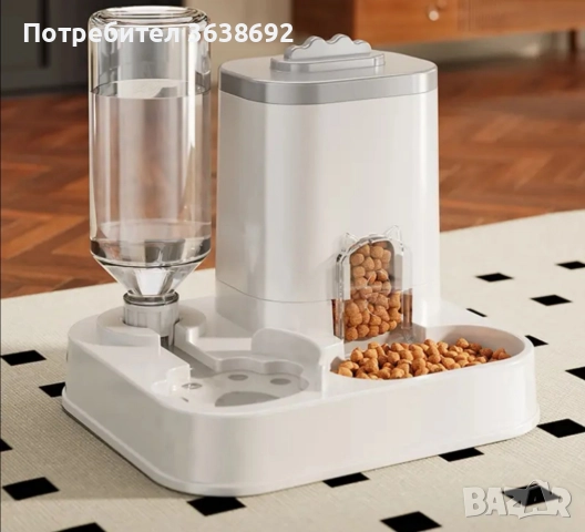 Комбинирана поилка и хранилка за куче или котка, снимка 3 - За кучета - 52735340