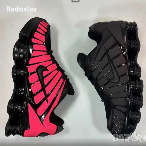 Nike Shox TL Black & Red Thermoreactive, снимка 3 - Ежедневни обувки - 54363912