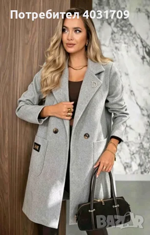 Дамско палто в 4 цвята , снимка 4 - Палта, манта - 56288930