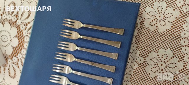 Немски Вилички Дълбоко Посребрени WMF , снимка 7 - Антикварни и старинни предмети - 38588957