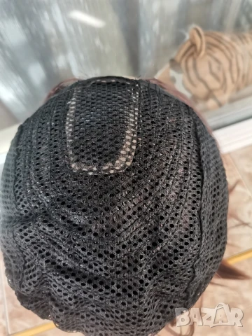 Нова тъмно кестенява перука 35 см Боб стил без бретон - мод.22, снимка 10 - Аксесоари за коса - 13441820