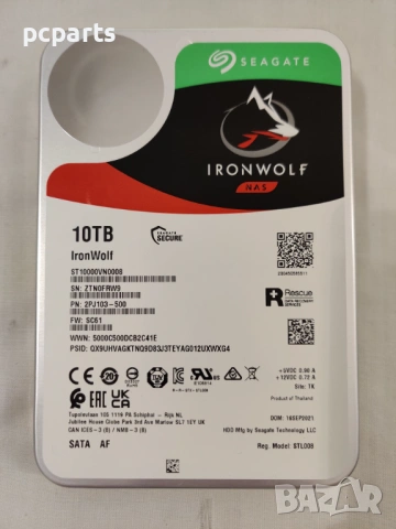 Хард диск Seagate IronWolf NAS 3.5 10TB
