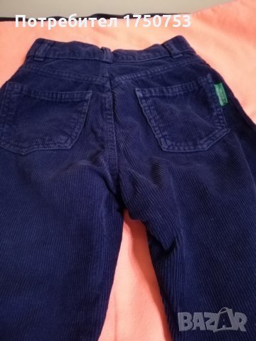 Джинси United Colors of Benetton с подарък, снимка 2 - Детски панталони и дънки - 31368078