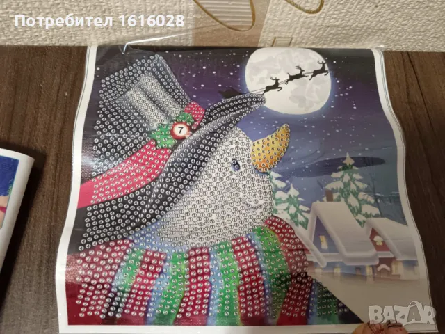 Коледни диамантени гоблени., снимка 9 - Гоблени - 47816225