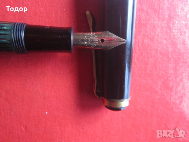 Уникална писалка Pelikan  DRP 3 райх златно перо , снимка 4 - Колекции - 35215881