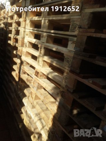Купува здрави,като нови европалети с размер 80/120 см.купува целогодишно-плащане веднага в брой., снимка 9 - Друго търговско оборудване - 28137560