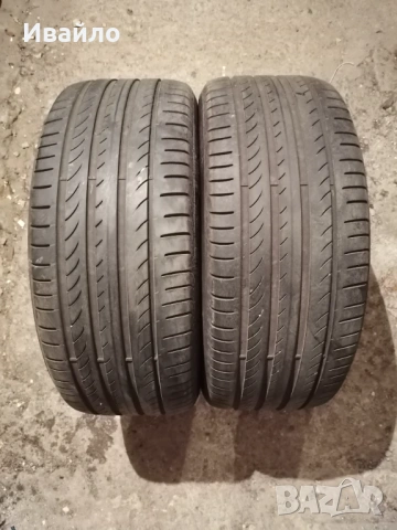 Продавам 2 броя летни гуми 225.45.17 на 1 сезон дот 2021 Pireli 